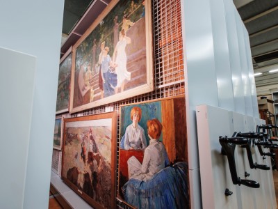 Стеллажи для картин